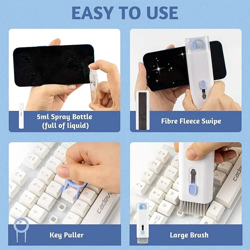 7-in-1 Cleaning Kit &ndash; All In One Device Cleaner for Laptop
