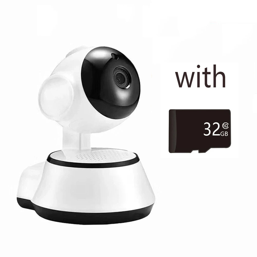 V380 Pro IP Camera &ndash; Smart HD Wireless Auto Human Tracking 1080P add 32G / US Plug