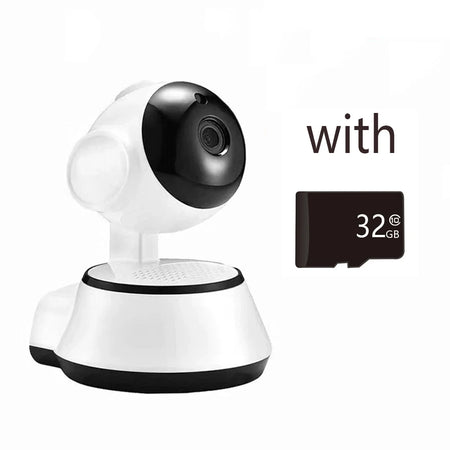 V380 Pro IP Camera &ndash; Smart HD Wireless Auto Human Tracking 1080P add 32G / US Plug