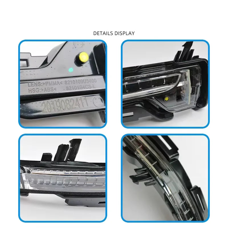 Side Mirror Turn Signal Repeater for JAC JS4 Moskvich Jiayue X4 by InterCyprus Trading Ltd