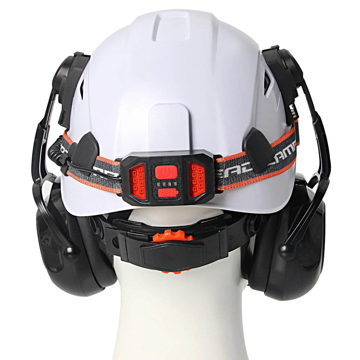 Aolamegs SF06/CR08 Safety Cap &ndash; With LED Headlamp Earmuffs
