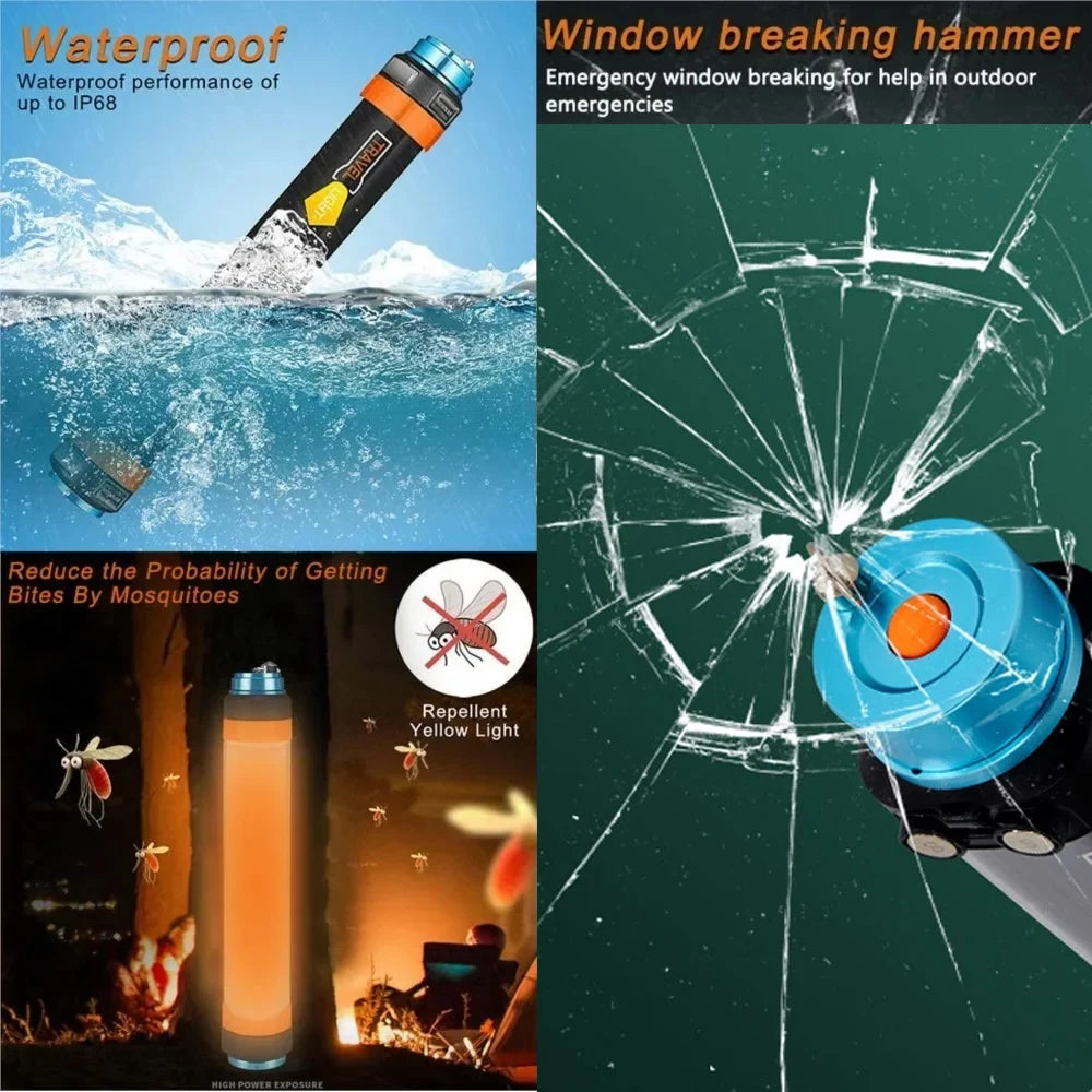 D30 Portable LED Camping Light &ndash; Waterproof Lantern