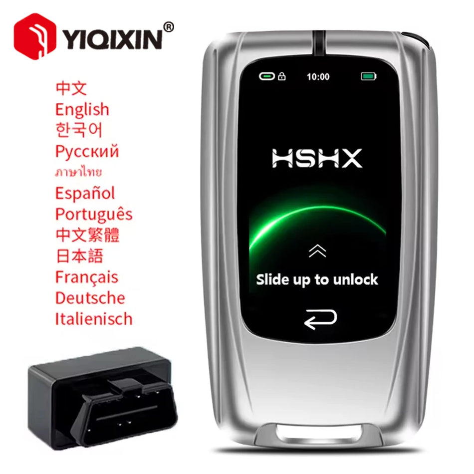 Yleinen LCD Kosketusnäyttöauton Avain BMW:lle, Audille, Hyundaille, Fordeille, Fiatille