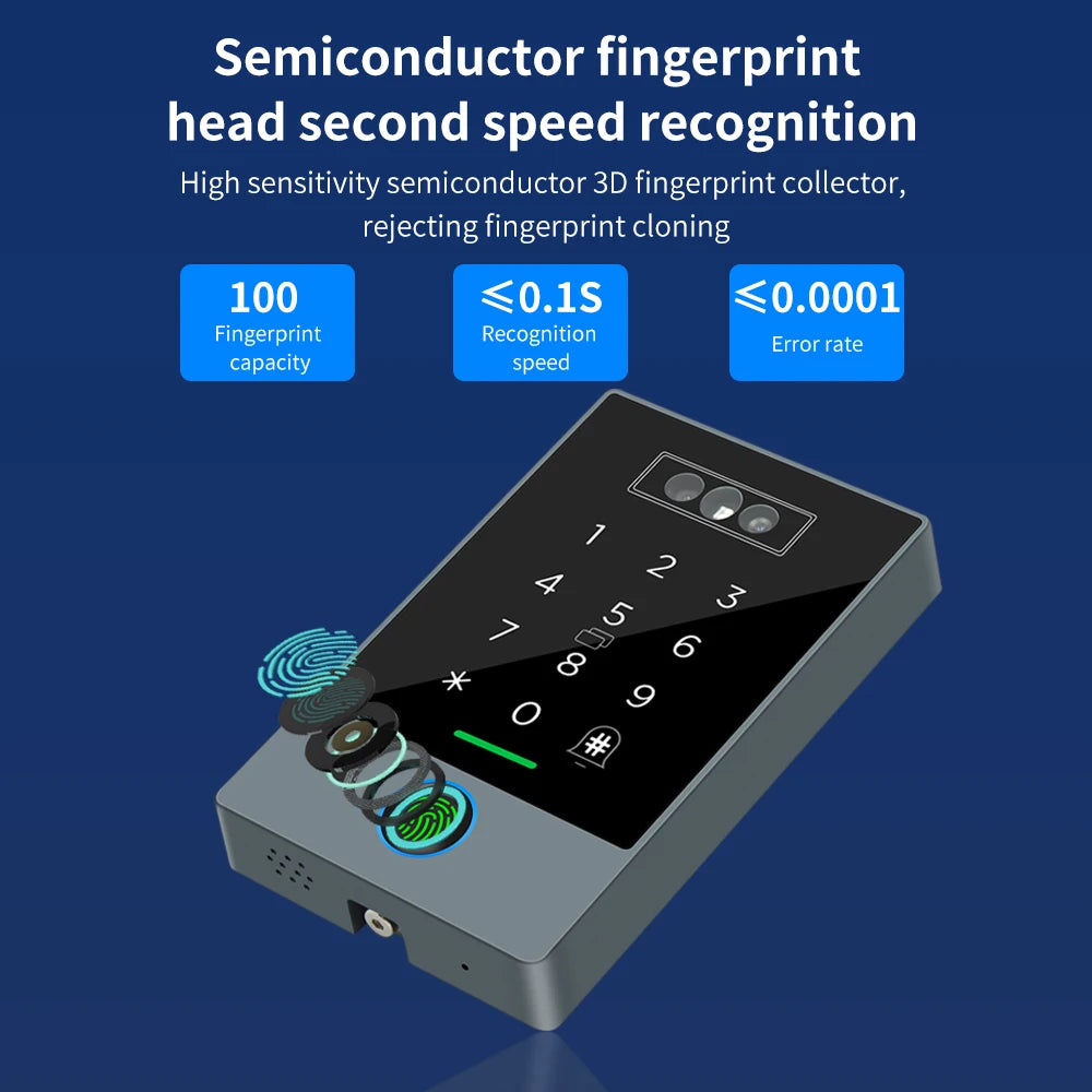 TTLOCK K3D &ndash; 3-in-1 Biometric Doorbell With Facial