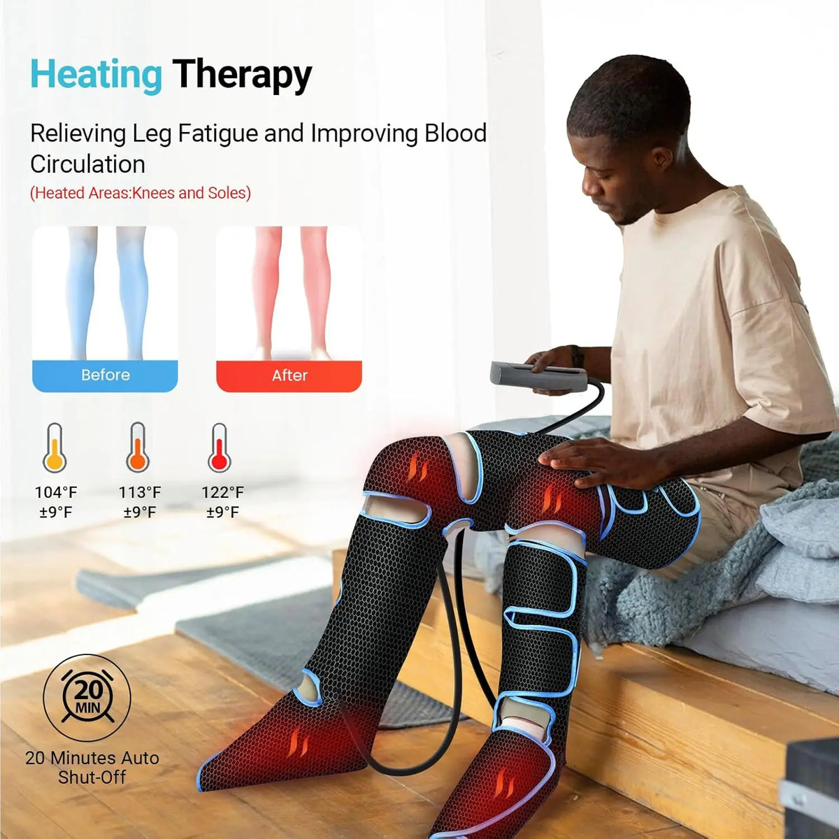 KO Electric Leg Muscle Relaxor ALC480 &ndash; Six Massage Modes