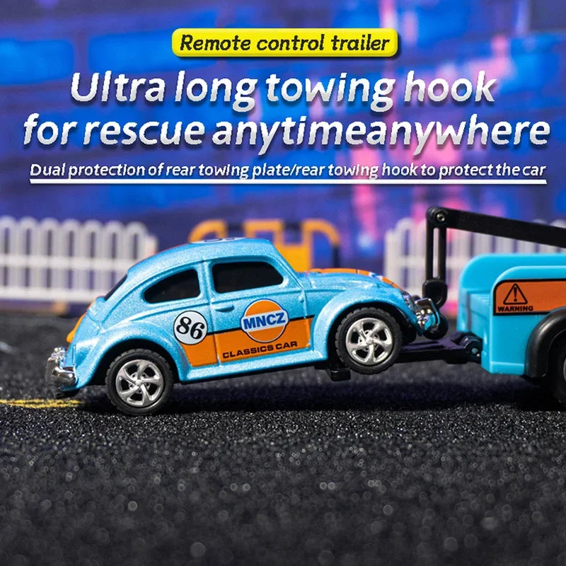 RC Car Pickup Rescue Truck 1/64 &ndash; App Controlled Remote Fun