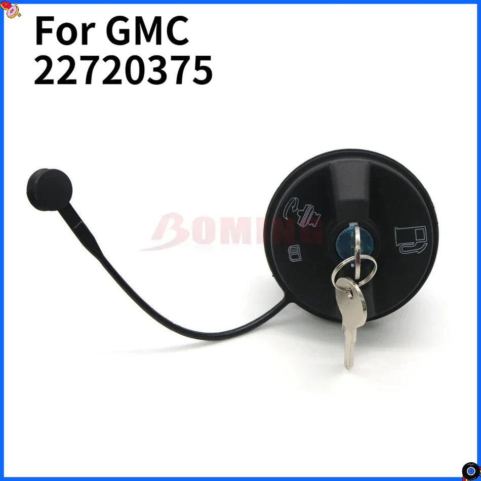 Locking Tamper-Resistant Petrol Diesel Tank Fuel Cap With Keys for Chevrolet and GMC Vehicles