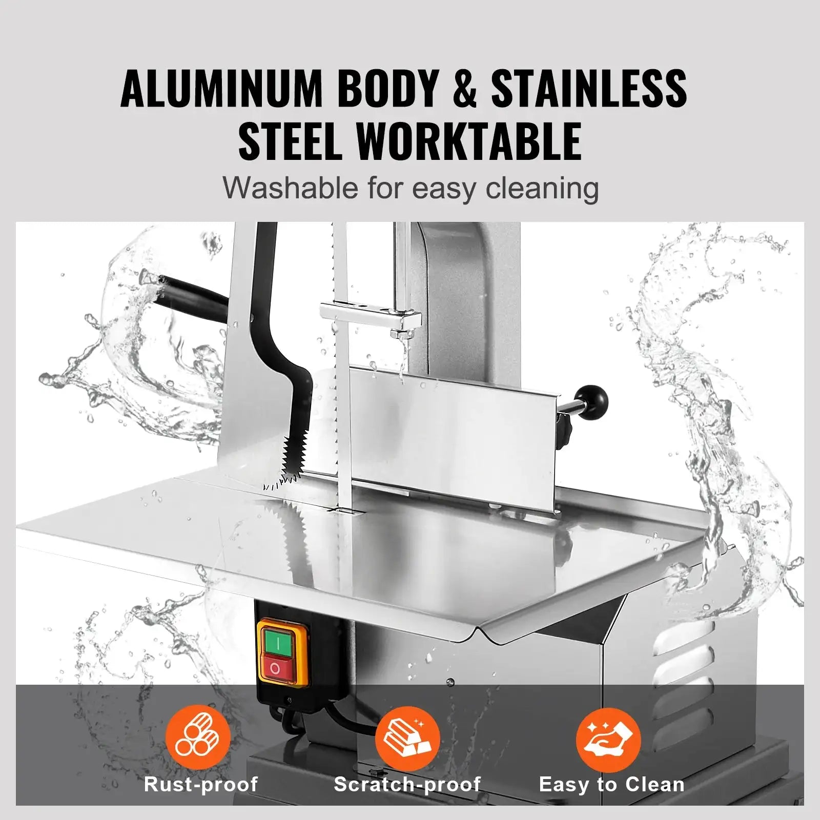 850W Electric Meat Saw Bone Cutter Commercial