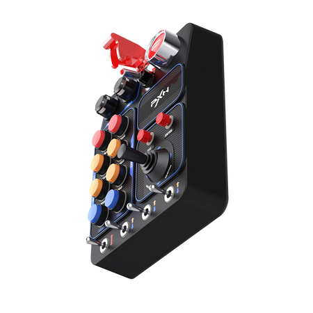 PXN Racing Simulator Control Box with RGB Lighting for PC Gaming