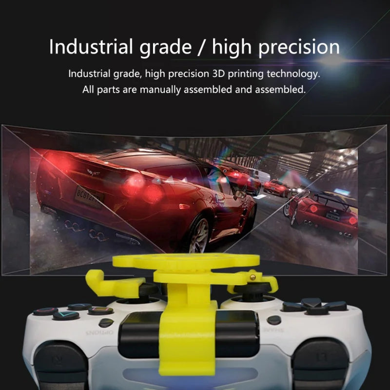 Mini Steering 3D Printing Wheel &ndash; Wireless Racing Game Controller for PS4