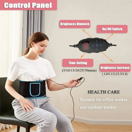 Red Light Health Belt 105 LED IR Lamp - Full Body Therapy