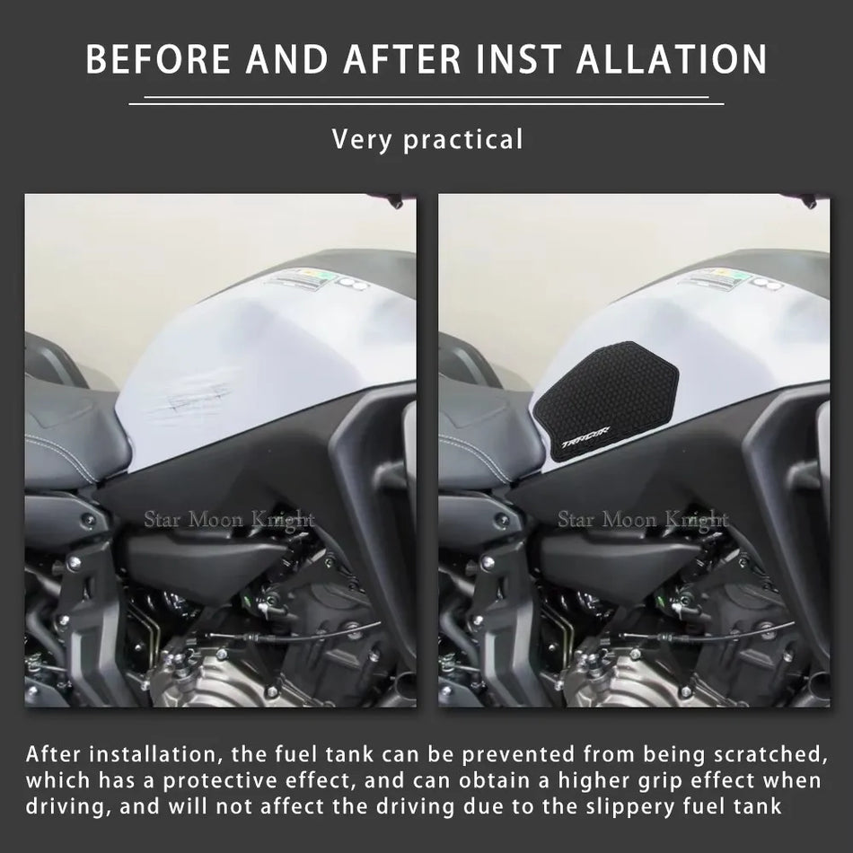 Yamaha Tracer 700 Tracer 7 Sada na ochranu nádrže, protiskluzové gumové podložky pro Tracer 7 GT 2020-2021
