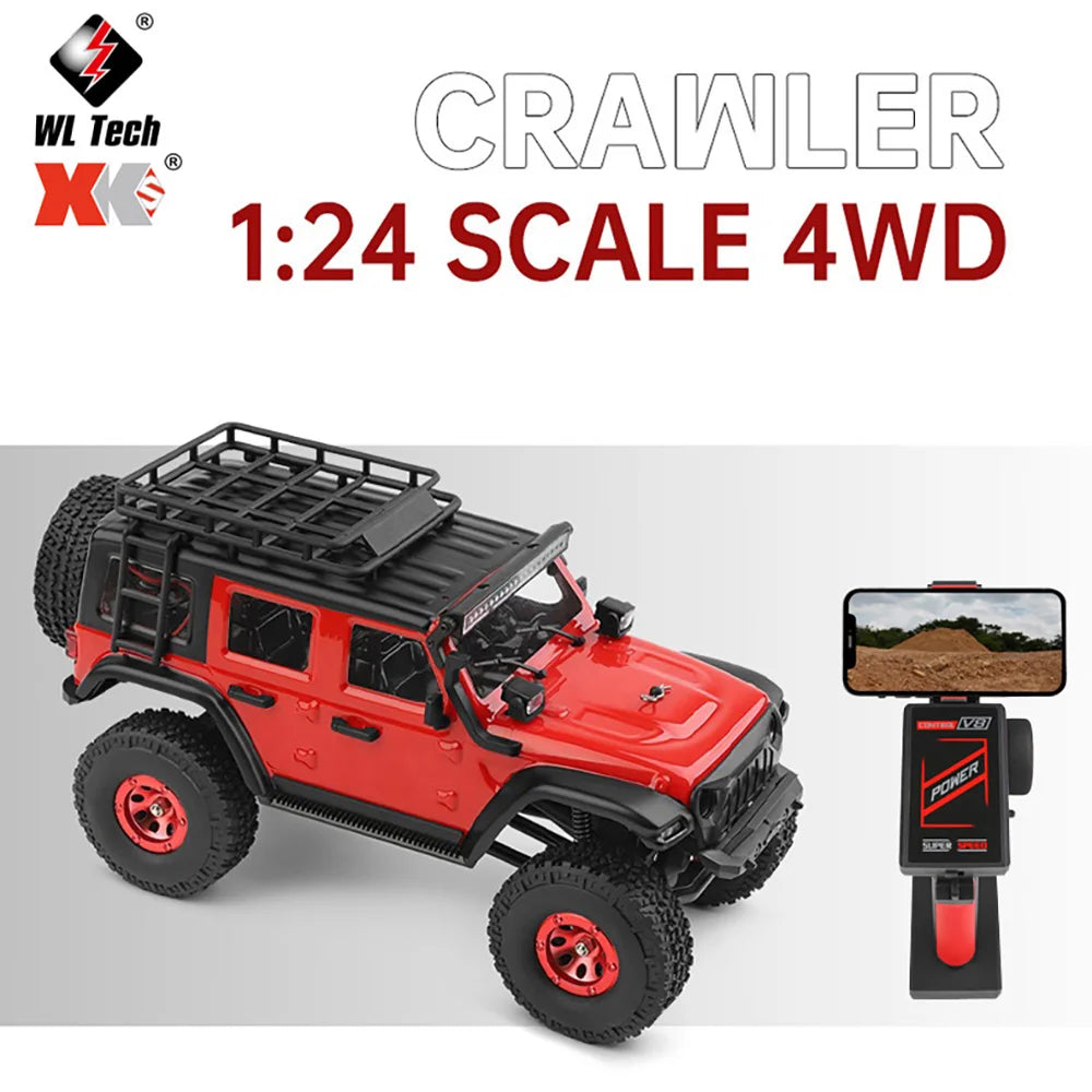 WLtoys 2428 1/24 RC Car 4WD Off-road &ndash; Electric Crawler