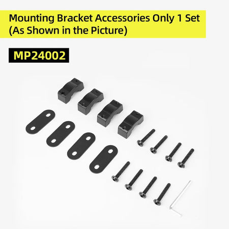 Rhinowalk Side Bag Accessories For MJX2004 To Install Bag To Fit Irregularly Curved Rack Extender Avoid Exhaust Pipe Install by InterCyprus Trading Ltd