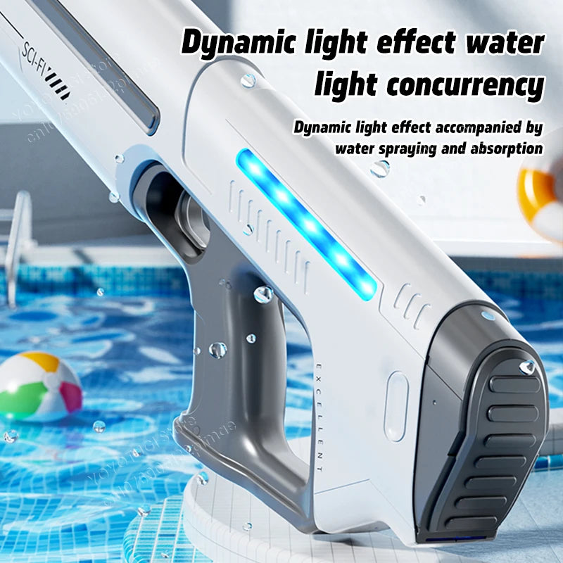 Children's Electric Water Gun - Large Capacity, Fully Automatic, Perfect for Summer Fun