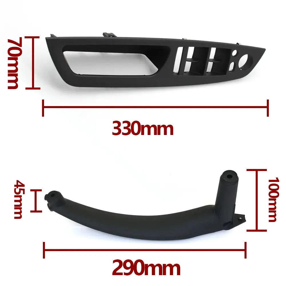 LHD RHD Interior Driver Door Armrest Panel Passenger Door Handle Inside Cover Trim For BMW X5 X6 E70 E71 E72 2007-2014 by InterCyprus Trading Ltd