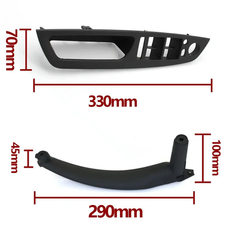 LHD RHD Interior Driver Door Armrest Panel Passenger Door Handle Inside Cover Trim For BMW X5 X6 E70 E71 E72 2007-2014 by InterCyprus Trading Ltd