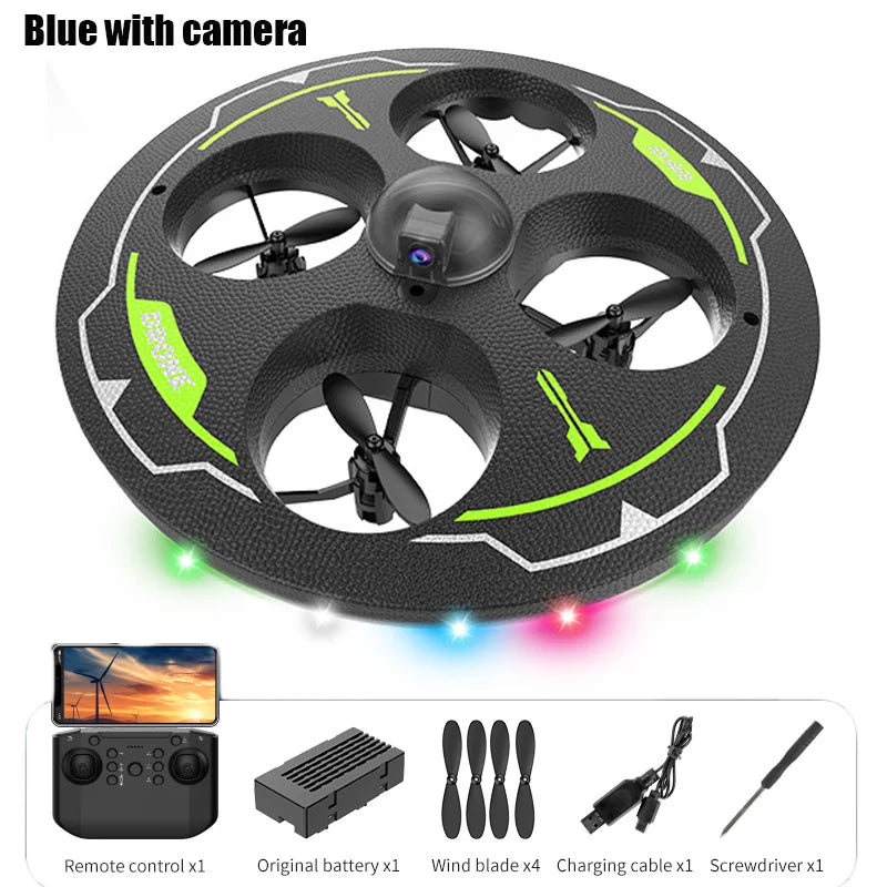 Hywiwine RC Drone with Camera &ndash; Intelligent Obstacle Avoidance GREEN CAM