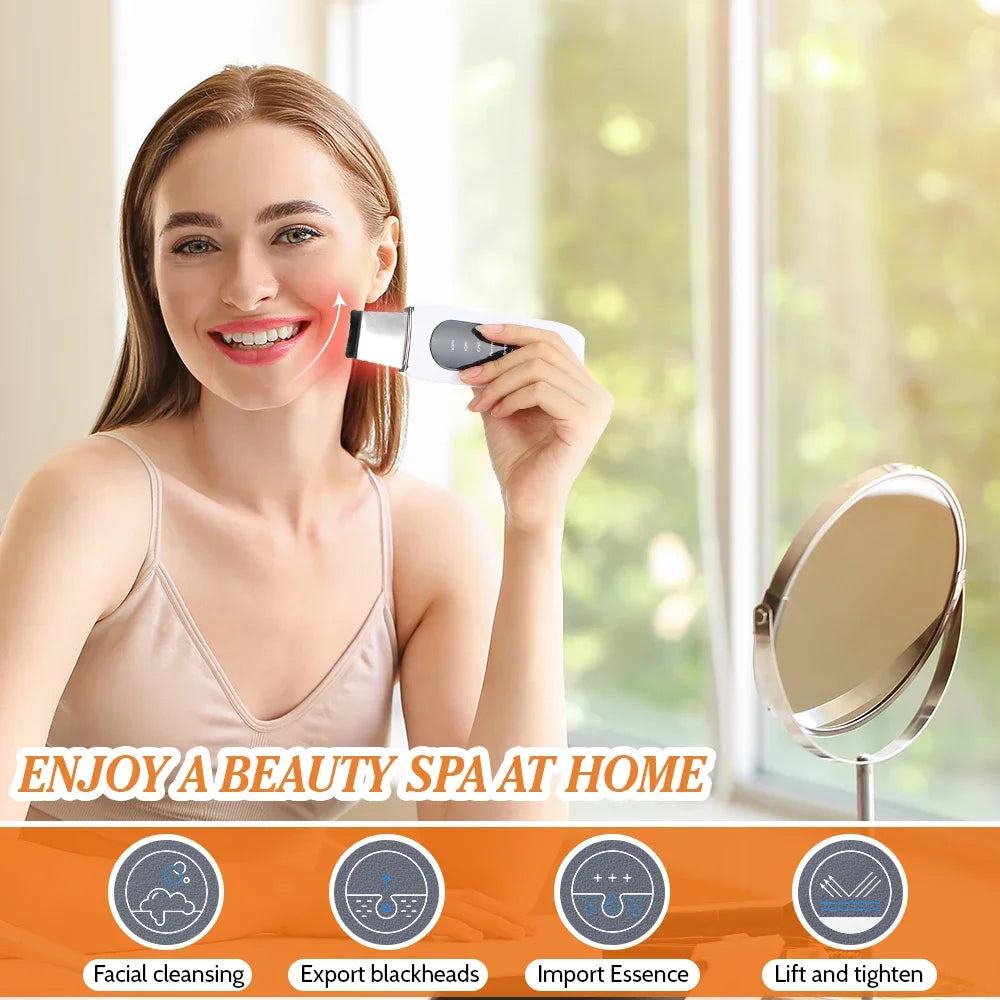 Electric Scraping Machine | 5-Speed Adjustable Beauty Tool for Deep Cleaning &amp; Skin Rejuvenation