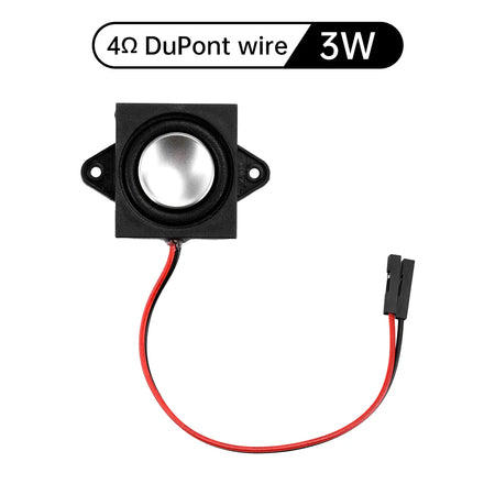 Ultra-Thin HiFi Speaker 4 Ohm 3 Watt - High-Quality Sound Cavity Speaker with Optional Wire Specifications 2831 4ohm 3W-Dupont