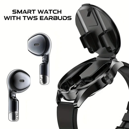 2025 Smart Watch Earphones &ndash; 100 Sports Modes &amp; HD Screen