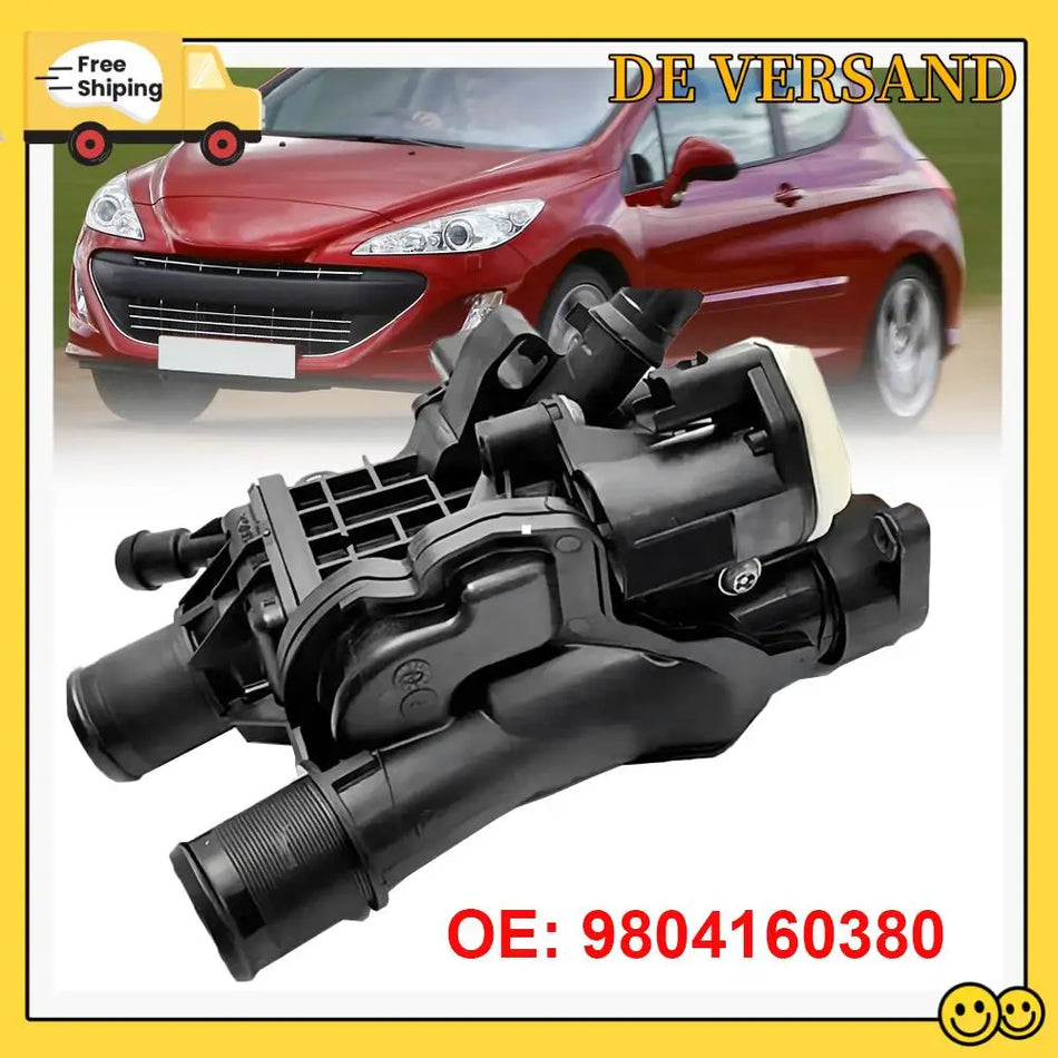 Obudowa Termostatu Chłodnicy kompatybilna z Peugeot 308 i 508, Citroen C4 i C5