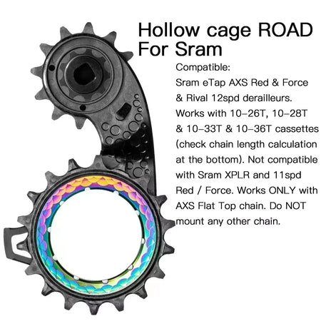 Oversized Pulley Wheel System &ndash; High-Performance Alloy Pulley with Carbon Cage N004 B