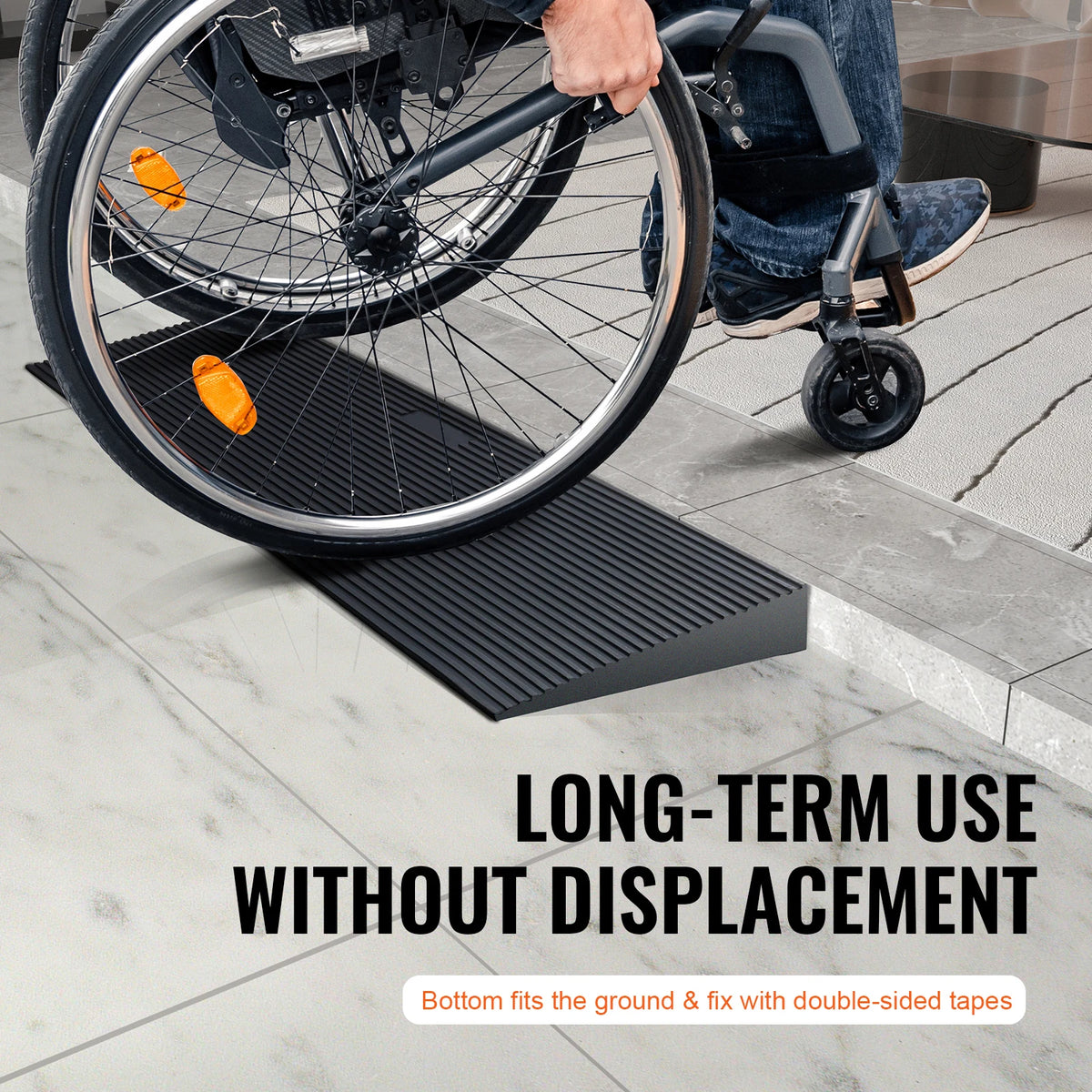 SucceBuy 1.2 Rise Threshold Ramp &ndash; With Double Sided Tape