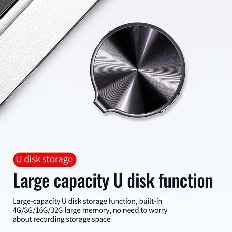 Luxuglow 64GB Mini Voice Recorder &ndash; HD Noise Reduction