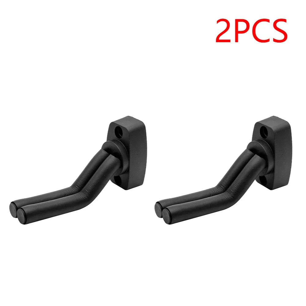 Guitar Wall Mount Hanger &ndash; Universal Fit For All Guitars 2 Pcs