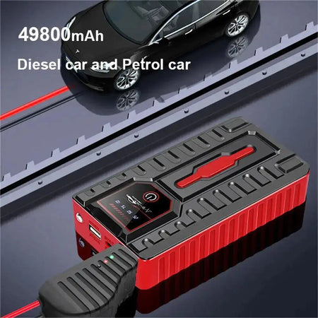 49800mAh Car Jump Starter Power Bank &ndash; Ultra High Capacity