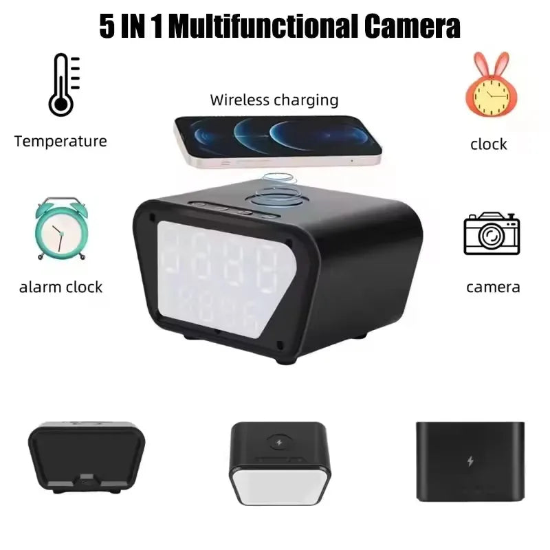 W3 Alarm Clock Camera &ndash; 4K Ultra HD Wireless Security System