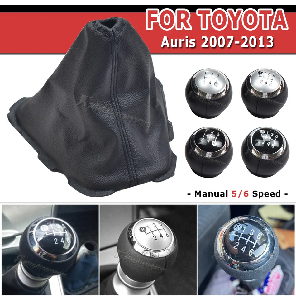 Schaltknauf manuell 5/6 Gang für Toyota Auris 2007-2013