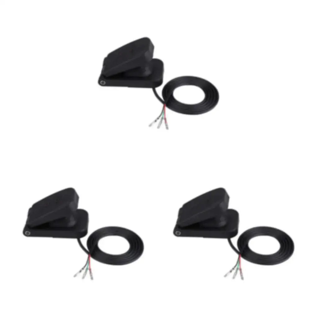 Electric Tricycle Throttle Gas Pedal Speed Control Accelerators Brake Foot Universal Black Plastic Boat Parts Accessory by InterCyprus Trading Ltd