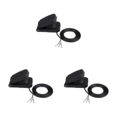 Electric Tricycle Throttle Gas Pedal Speed Control Accelerators Brake Foot Universal Black Plastic Boat Parts Accessory by InterCyprus Trading Ltd