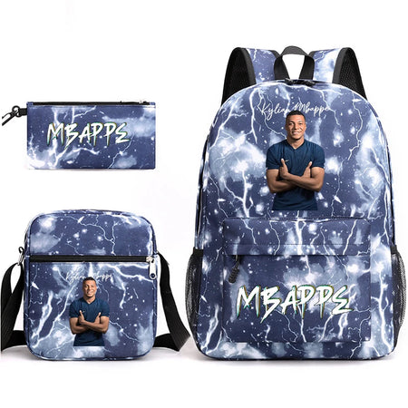 print student backpack set children's school bag shoulder bag pencil case 3-piece set 11