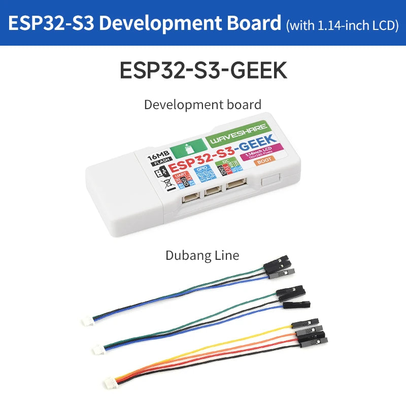 ESP32-S3 GEEK Development Board &ndash; Versatile WiFi and Bluetooth Connectivity ESP32-S3-GEEK