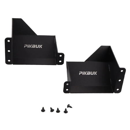 PIKBUK Dynamic Air Scoops For BMW N55 F20/F30 135i/235i/335i/435i Aluminum 1 Pair by InterCyprus Trading Ltd