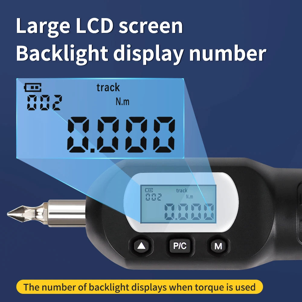 ANS-Y-4 Digital Torque Driver &ndash; Preset Torque With 10 Heads