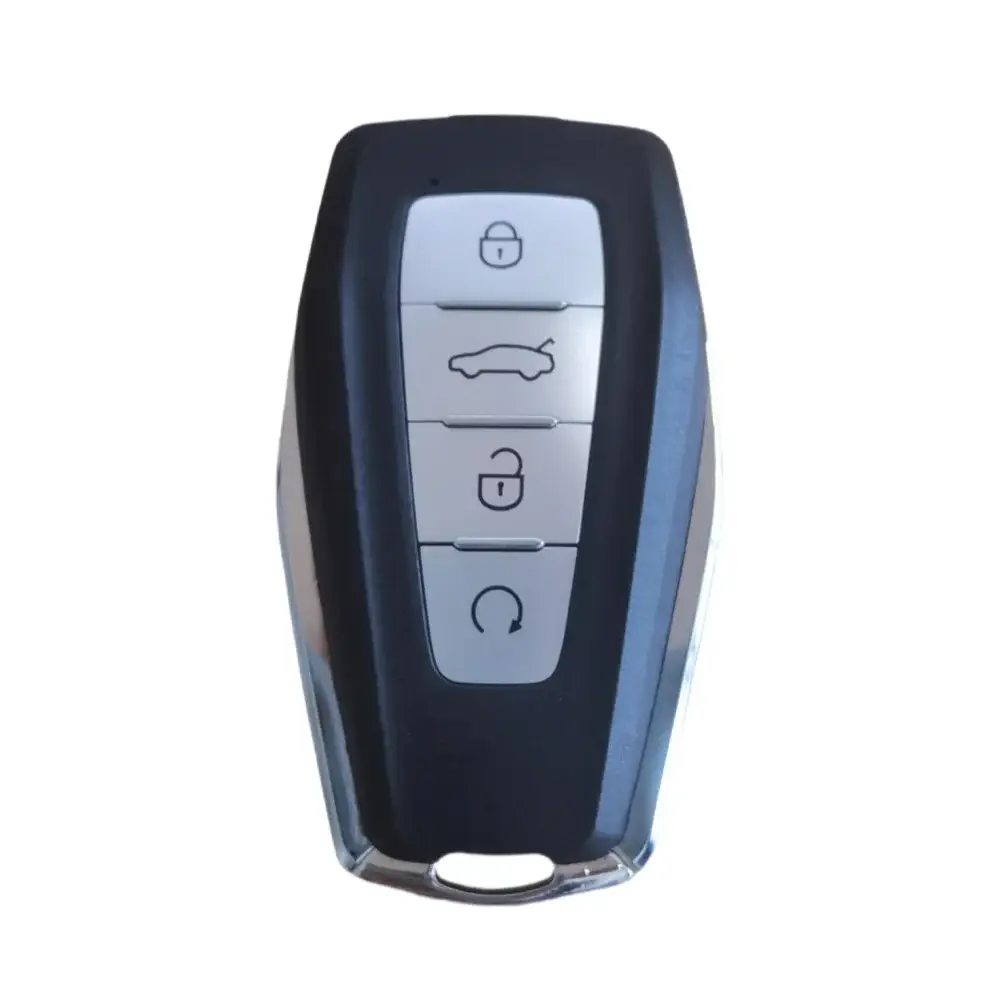 Car Intelligent Remote Control Key Shell for Geely Smart Card Replacement Shell Binrui Binyue with Uncut Insert Blade by InterCyprus Trading Ltd