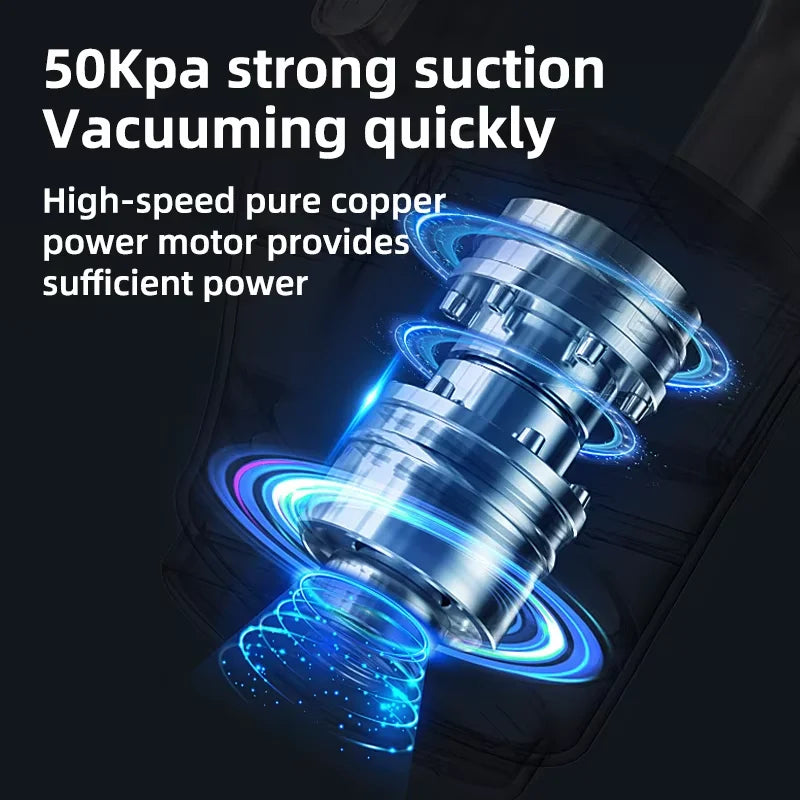 Strong Suction Wireless Handheld Vacuum &ndash; Compact Cordless
