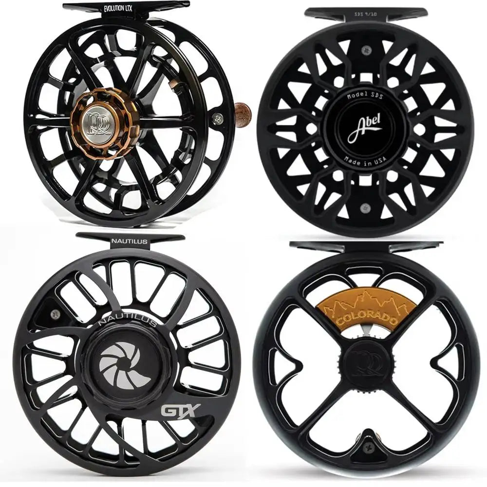 Nautilus Miami Ross Colorado Evolution LTX Fly Fishing Reels &ndash; Lightweight High-Performance Pressure Cast Aluminum