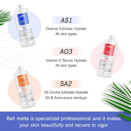 Facial Skincare Serum AS1 SA2 AO3 Aqua Peel &ndash; Moisturizing