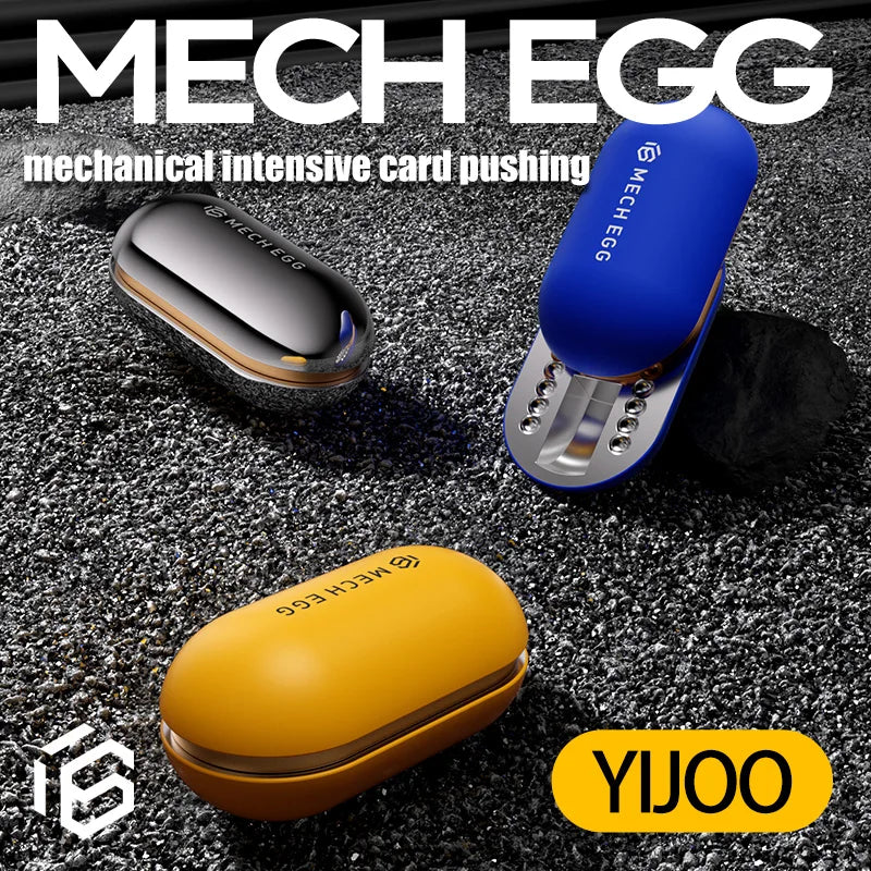 YIJOO Mech Egg EDC Fidget Slider - Metal Stress Relief Toy for Adults