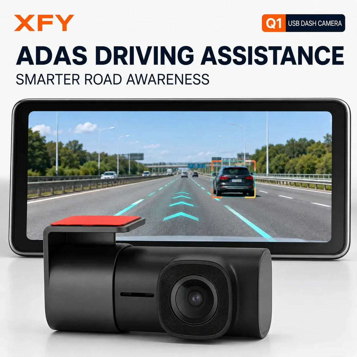 Dash Cam 1080P For Car With WiFi and Enhanced Night Vision Compact by InterCyprus Trading Ltd