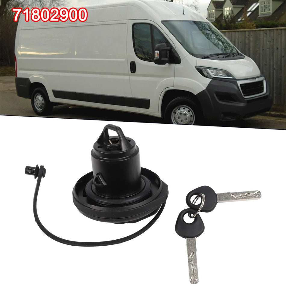 Fiat Ducato Lockable Fuel Tank Cap With 2 Keys ABS