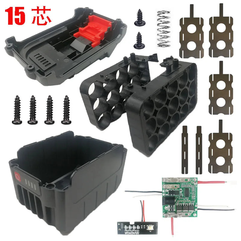 Li Ion Battery PCB For Lomvum Zhipu Jingmi &ndash; 18V Protector 3 Layer 15 Hole / CHINA