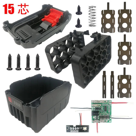 Li Ion Battery PCB For Lomvum Zhipu Jingmi &ndash; 18V Protector 3 Layer 15 Hole / CHINA