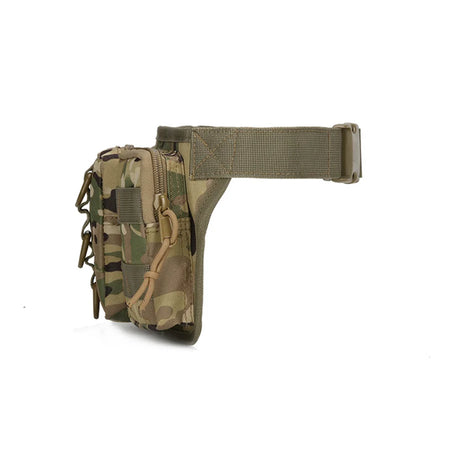 Triple Small Waist Bag Camouflage - Durable Waterproof