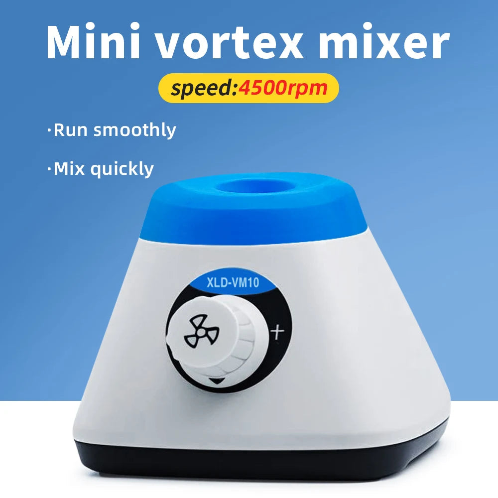 Lab Vortex Mixer 50ml Liquid Mixer 0-4500rpm Adjustable Shaker Mini ...
